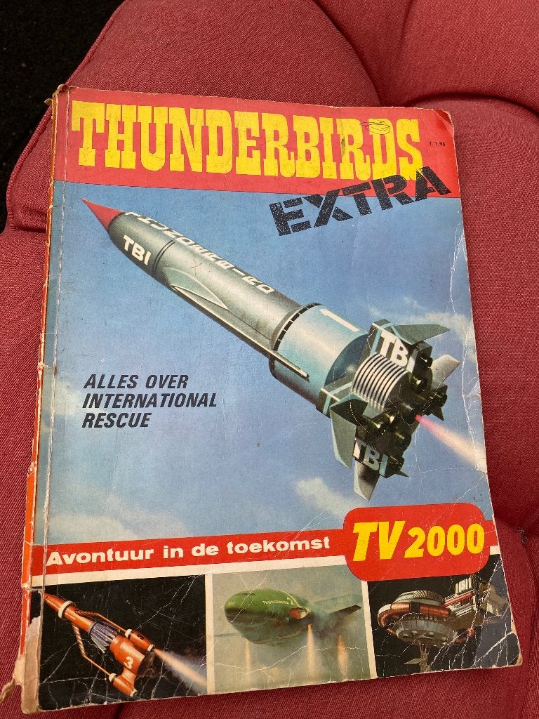 Thunderbirds, Amerika, Ophalen, Gelezen, Eén comic