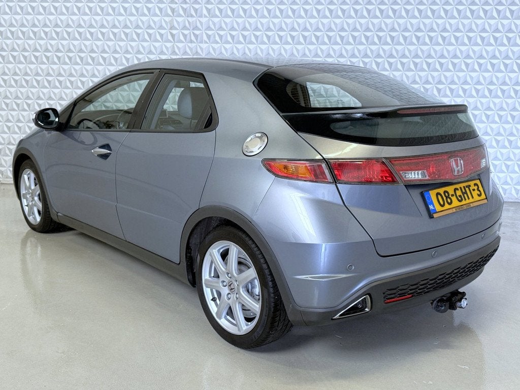 Honda Civic 2.2 CTDi Sport CLIMA-CRUISE-NAVIGATIE-TREKHAAK (, Auto's, Honda, Voorwielaandrijving, Gebruikt, 4 cilinders, Blauw