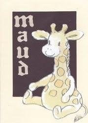 Maud, Ophalen of Verzenden, 2000 tot heden, Geboortekaartje