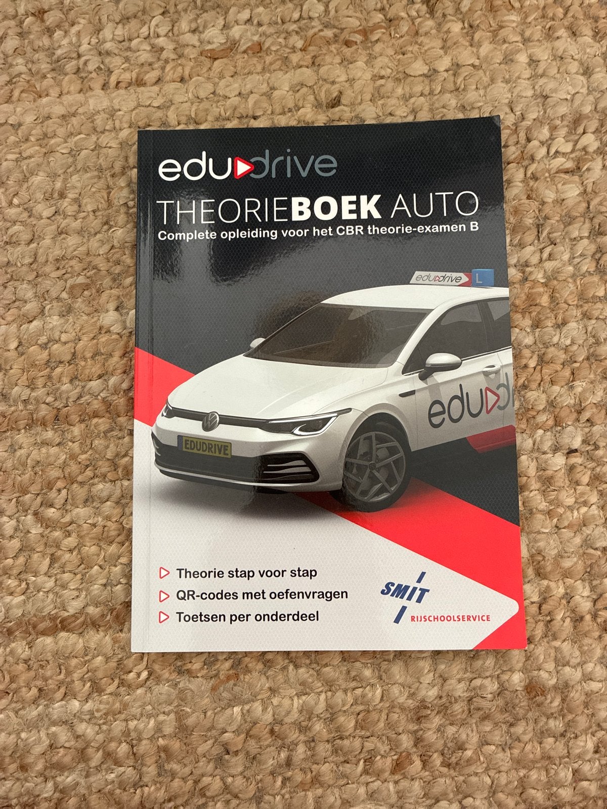 EduDrive Theorieboek Auto - CBR theorie-examen B, Ophalen of Verzenden, Zo goed als nieuw, Algemeen