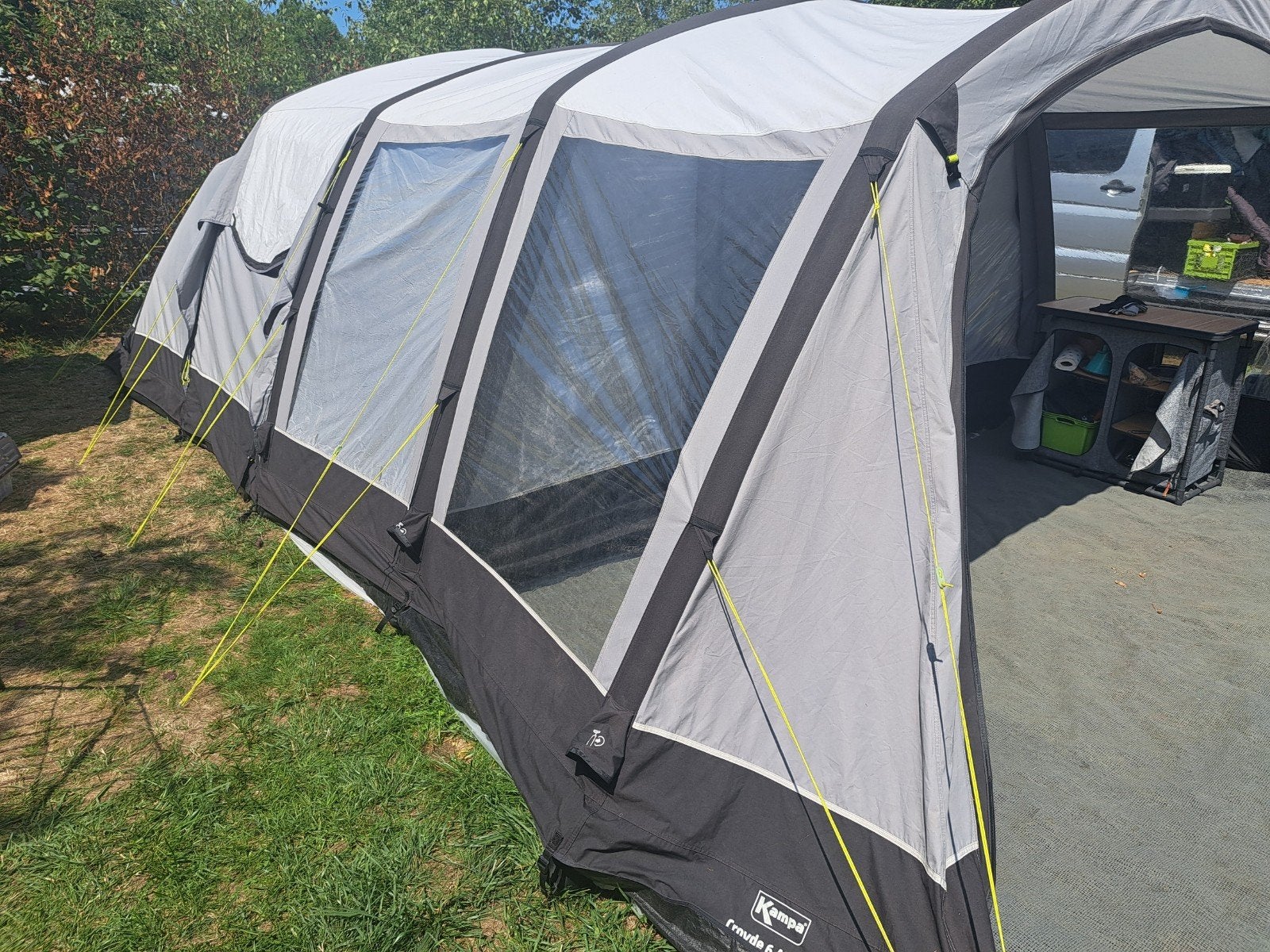 Kampa tunneltent Croyde 6 air TC, Ophalen