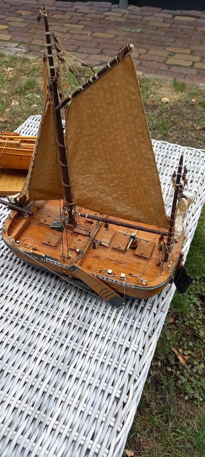 MINIATUUR BOTEN OPKNAPPERS., Hobby en Vrije tijd, Modelbouw | Boten en Schepen, Ophalen of Verzenden