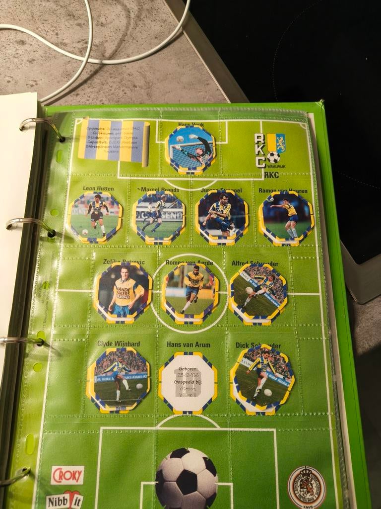 rkc Waalwijk 95/96 flippos te koop, Ophalen of Verzenden, Losse flippo's