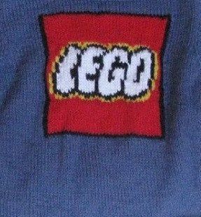 Lego trui breipatroon, Ophalen of Verzenden, Zo goed als nieuw, Breien, Patroon of Boek