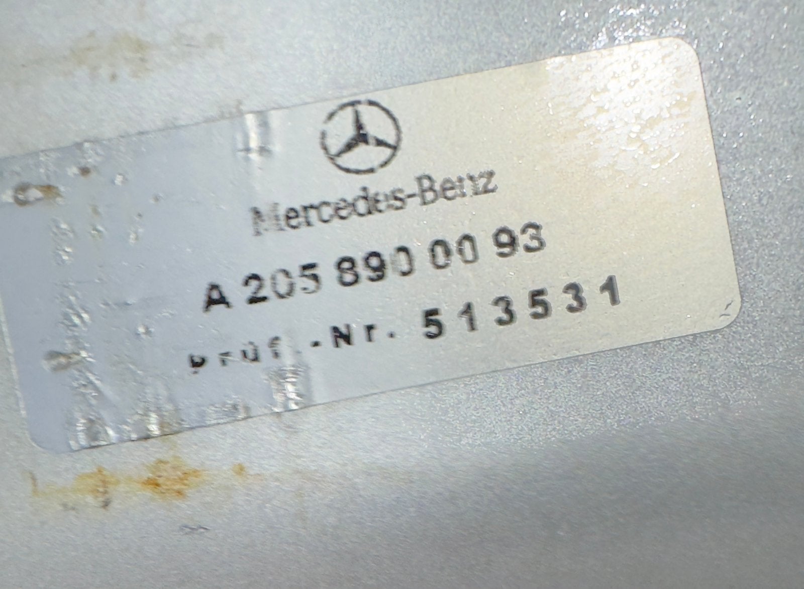Dakdragers voor Mercedes C klasse s205 of w205, Ophalen, Gebruikt