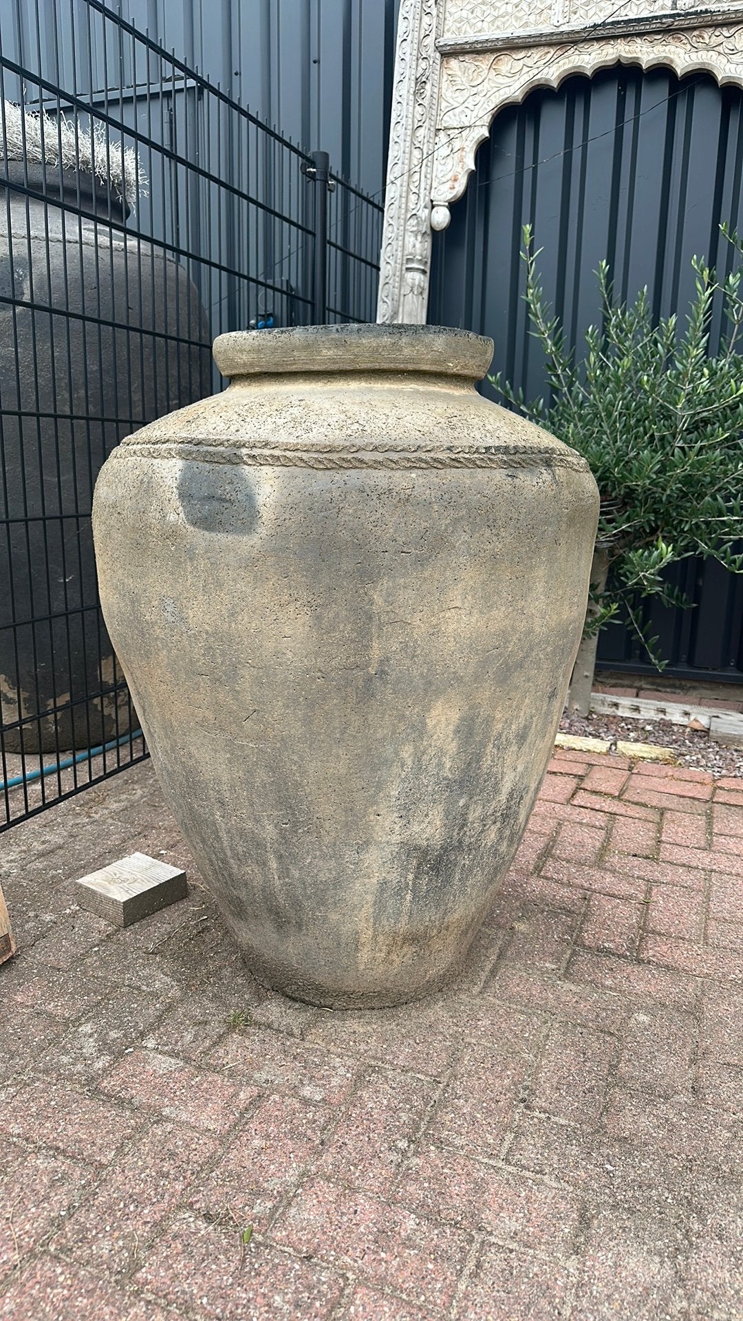 Sobere stenen kruik xl, Ophalen