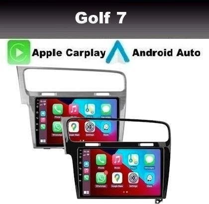 Volkswagen Golf7 radio navigatie android 14 apple carplay, Auto diversen, Ophalen of Verzenden, Nieuw
