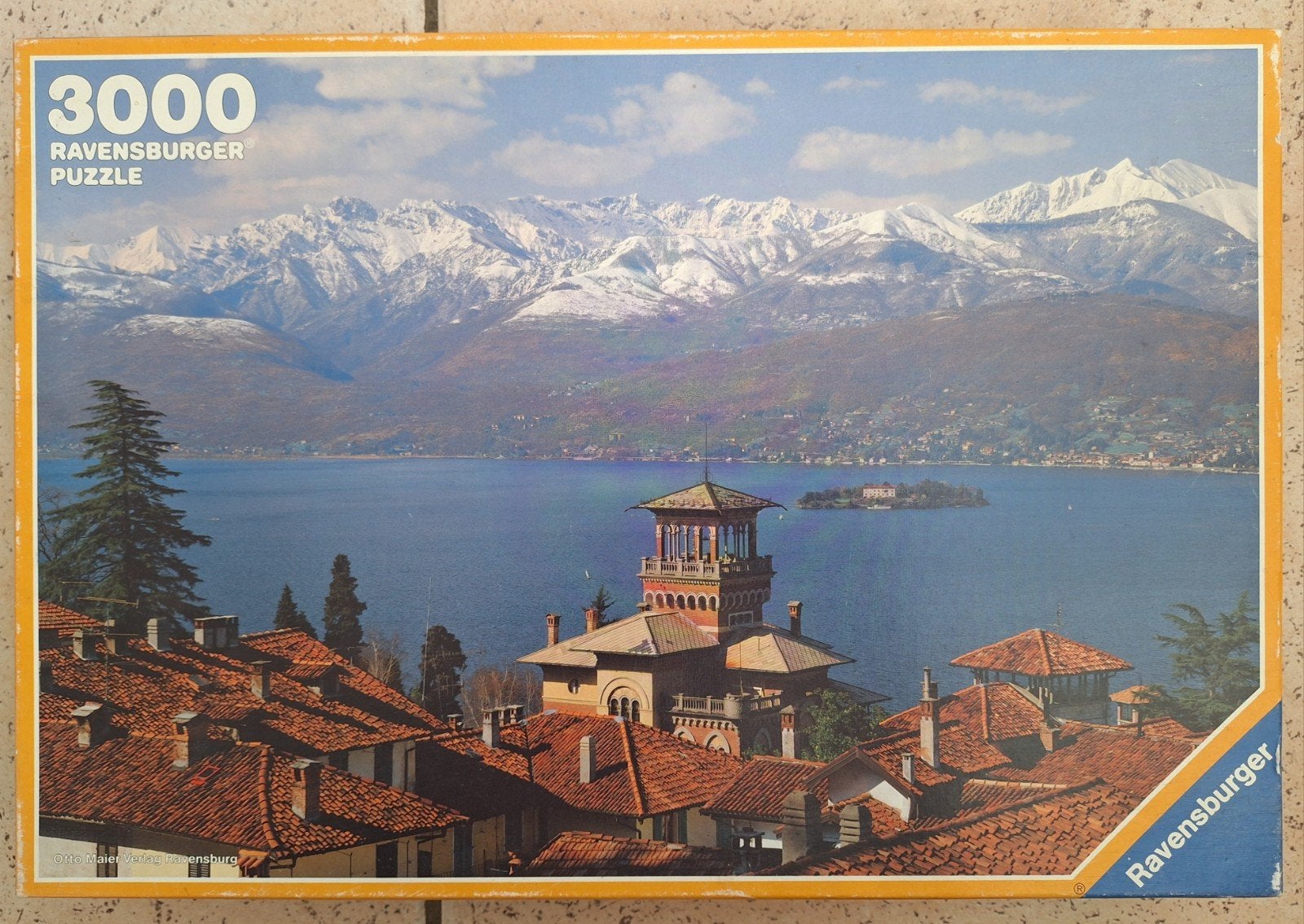 Ravensburger Legpuzzel 3000 stukjes Lago Maggiore, Ophalen of Verzenden, Meer dan 1500 stukjes, Gebruikt, Legpuzzel
