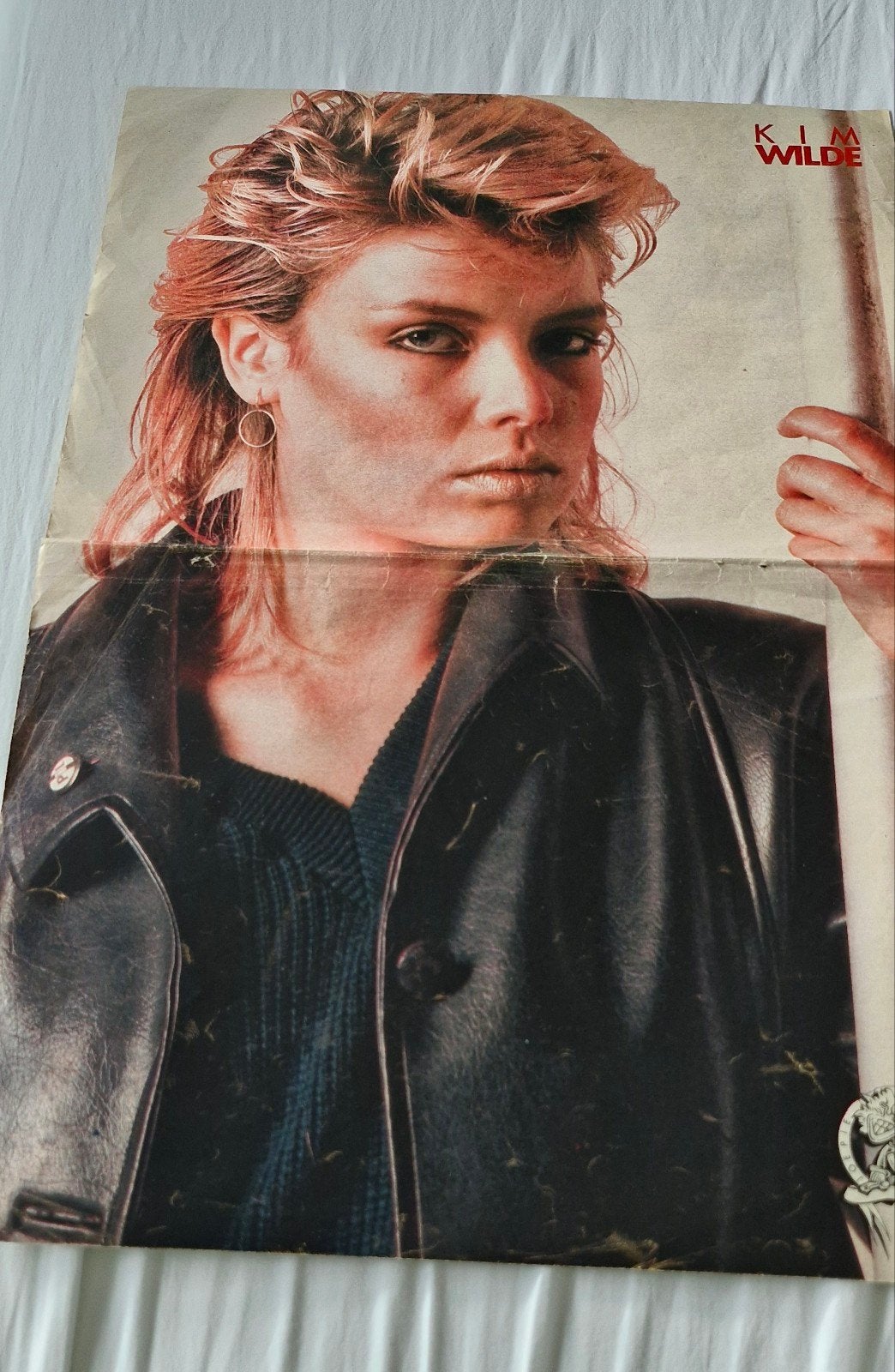 Kim Wilde knipsels en Posters Jaren '80, Ophalen of Verzenden, Gebruikt, Boek, Tijdschrift of Artikel