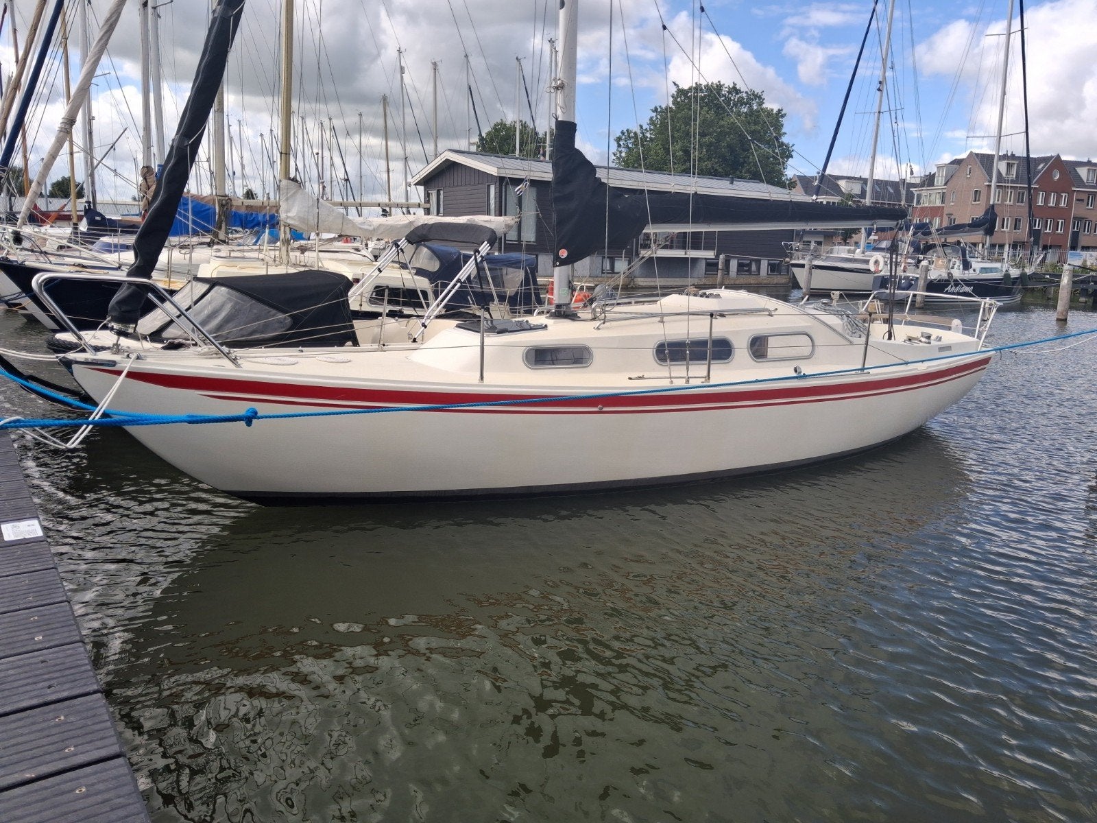 Marieholm M26, Watersport en Boten, Ophalen, Gebruikt, Binnenboordmotor, Marieholm