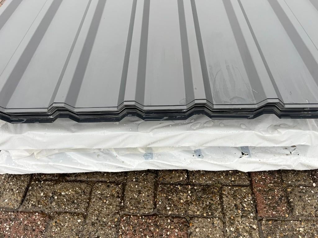 Dakplaten | Wandplaten | Golfplaten | Dakpanplaten, Nieuw, 15 m² of meer, Metaal, Grijs