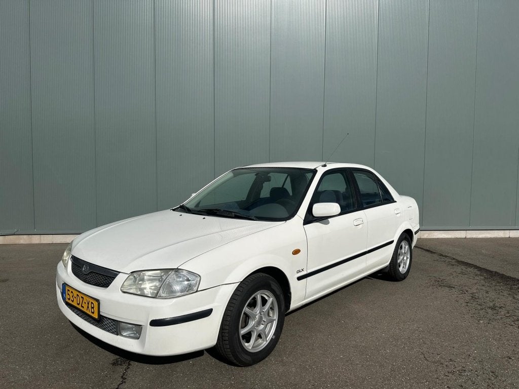 Mazda 323 1.5i GLX, Auto's, 13 km/l, 1498 cc, Wit, Origineel Nederlands