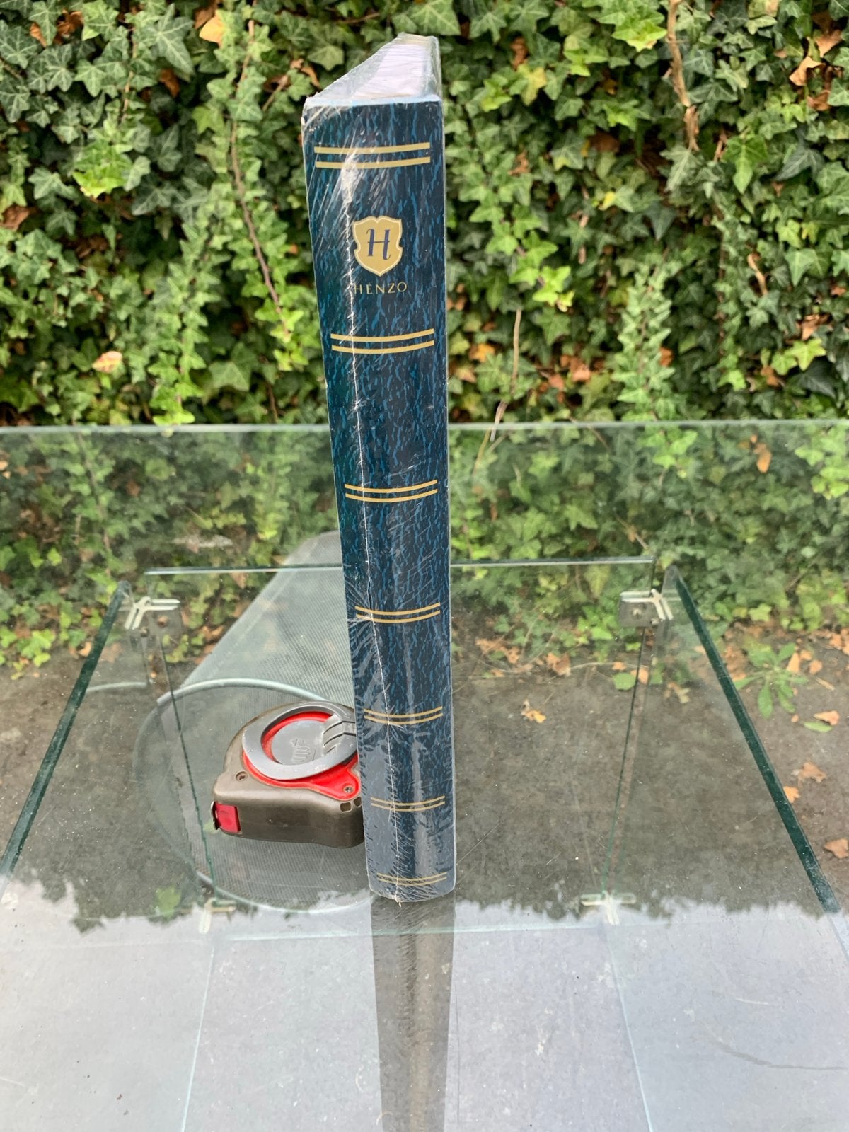 Henzo Jumbo Fotoalbum Blauw - Nieuw met klein deukje, Blauw, Henzo, Nieuw, Ophalen of Verzenden
