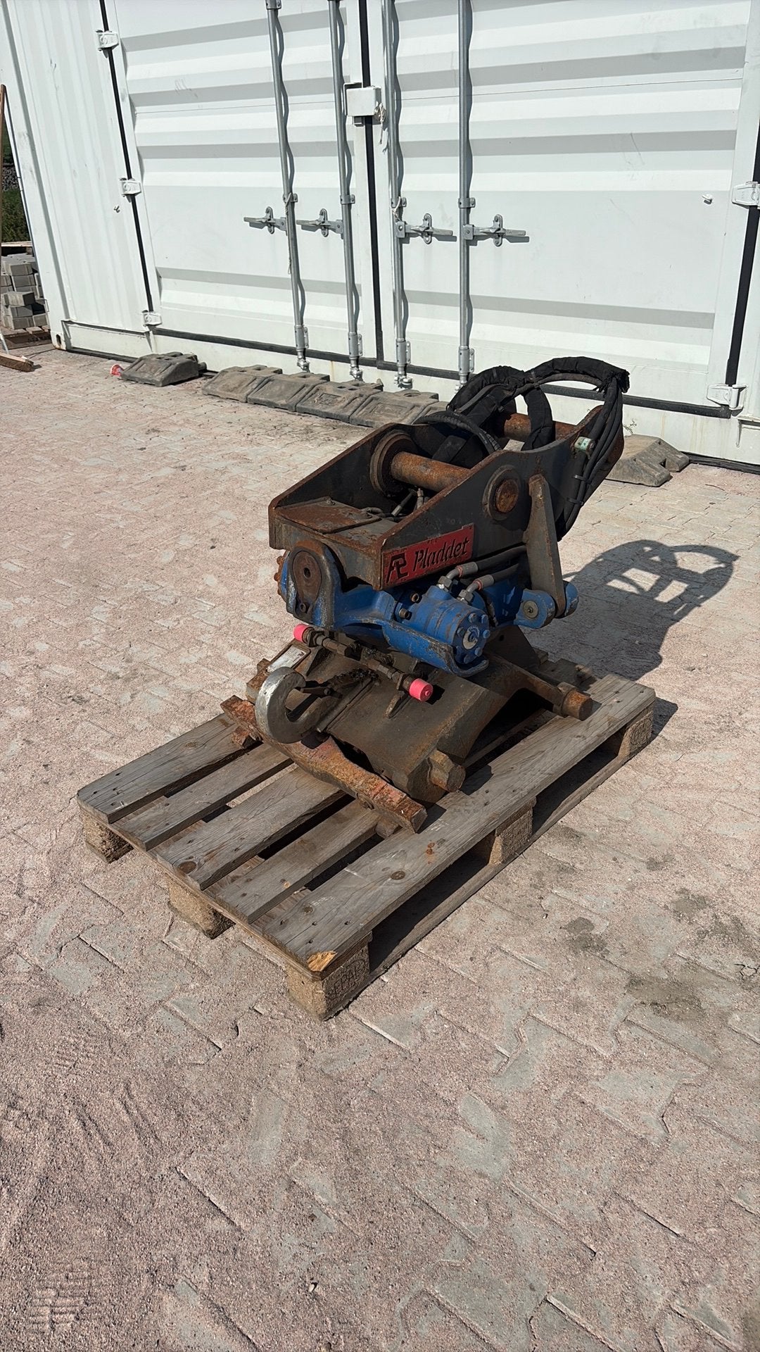 Smp draai snelwissel cw30, Ophalen, Graafmachine