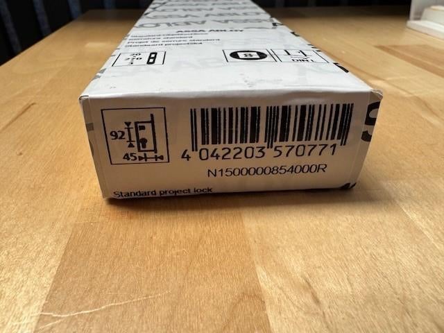 assa abloy N1500 projectslot, Ophalen, Nieuw, IJzer, Slot