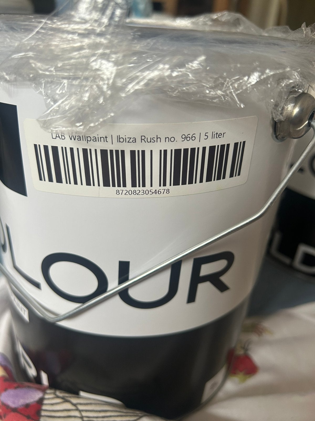 LAB colour the world - Ibiza rush no 966 - muurverf binnen, Ophalen, 5 tot 10 liter, Wit, Nieuw