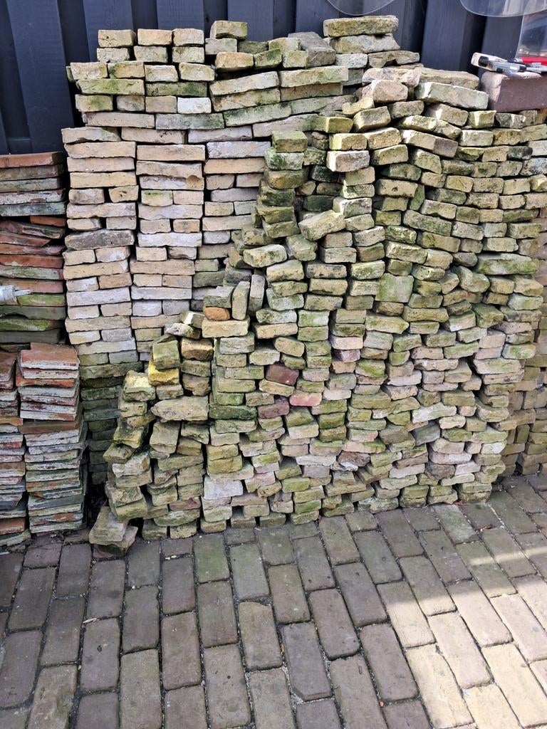 Boerengeeltjes, Tuin en Terras, Tegels en Klinkers, Ophalen of Verzenden, Gebruikt, Beton, Terrastegels