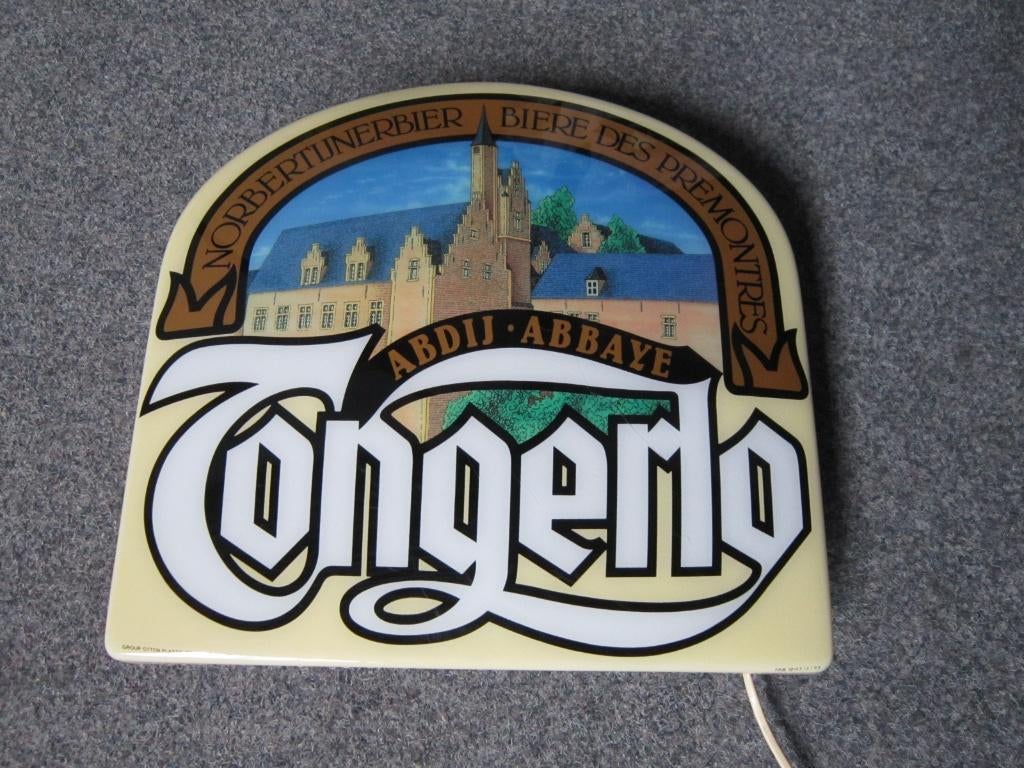 TONGERLO BIER LICHTRECLAME, Verzamelen, Ophalen, Zo goed als nieuw, Overige typen, Overige merken