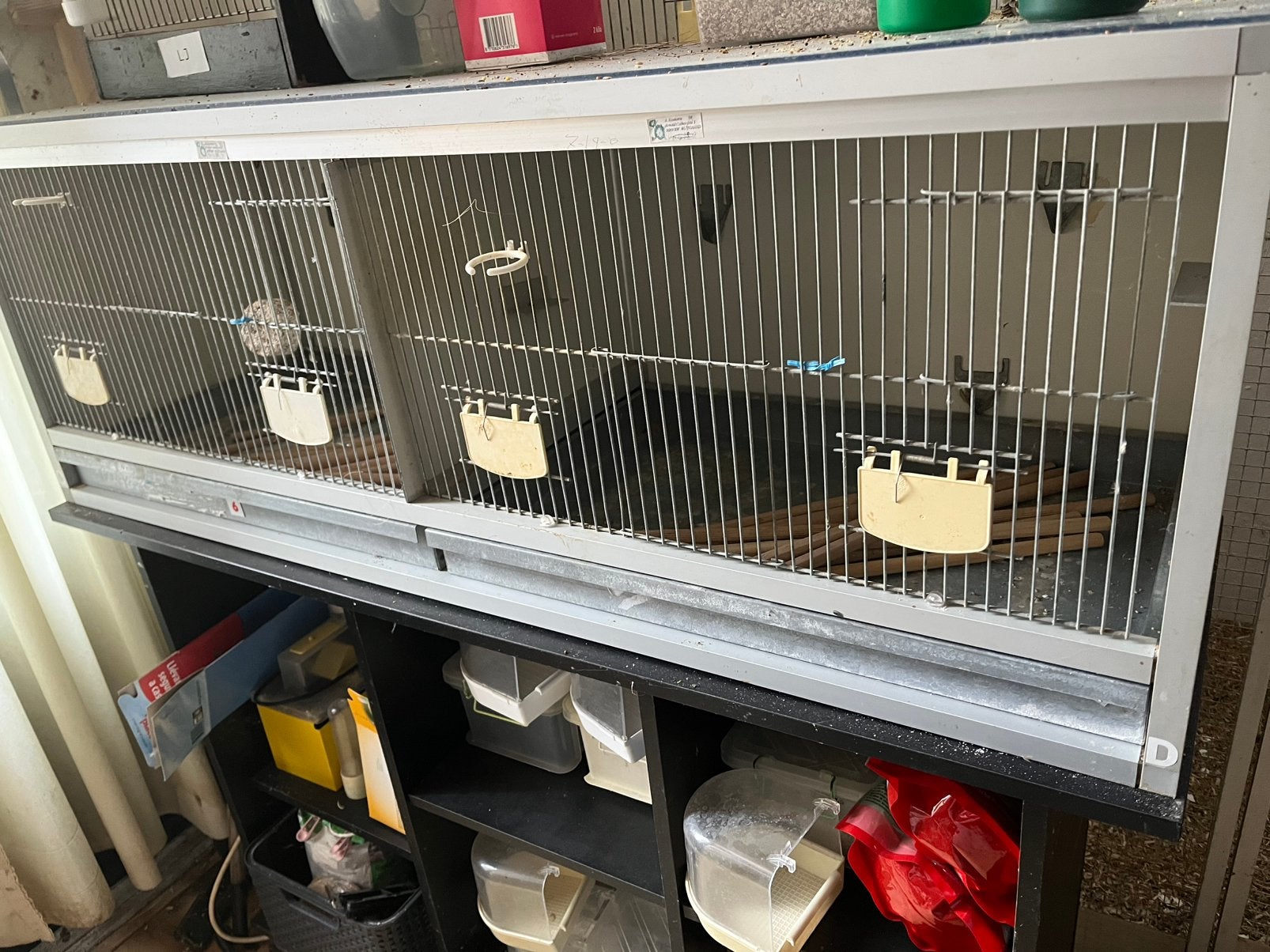Broedkooien en kweekkooien met toebehoren, Ophalen, Gebruikt, Aluminium, Broedkooi of Kweekkooi
