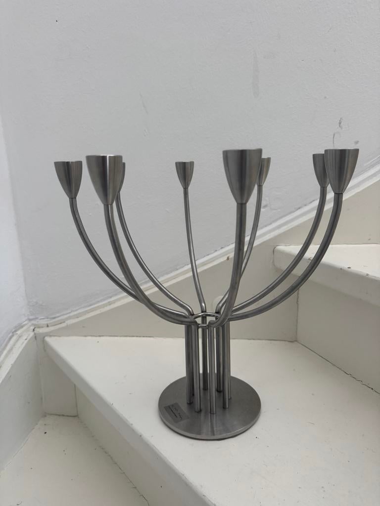 IKEA Vintage Kandelaar - Modern Design, Ophalen of Verzenden, Overige materialen