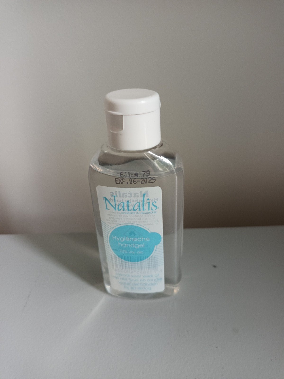 Nieuw nieuwe Natalis hygiënische handgel 70% vol alc 75 ml, Ophalen of Verzenden, Nieuw, Overige typen