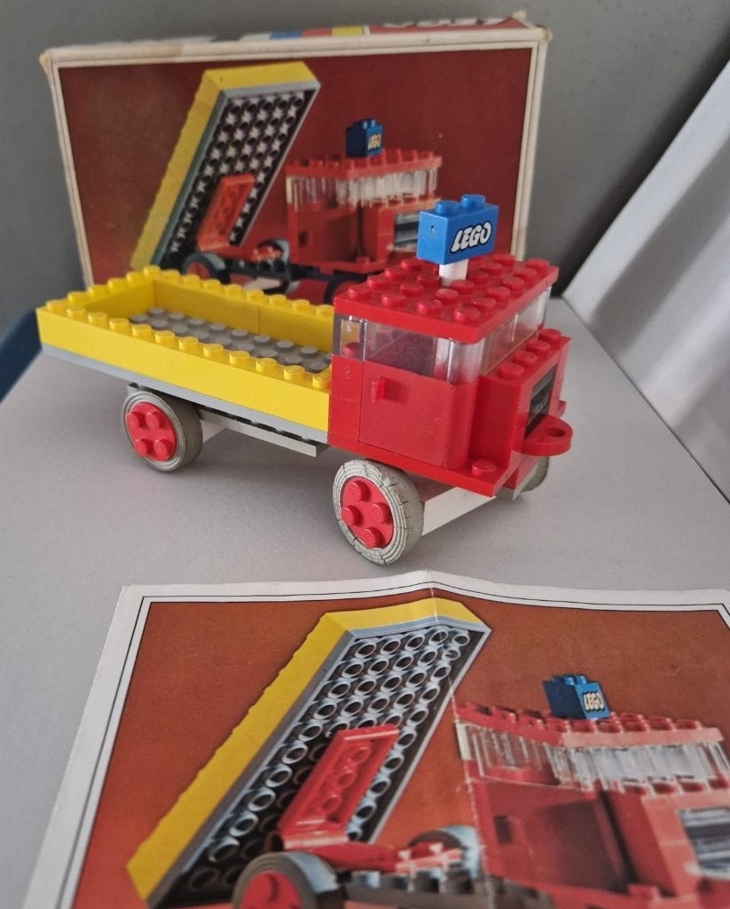 LEGO 331 Dump Truck uit 1967 met DOOS, Compleet, Gebruikt, Lego, Ophalen of Verzenden