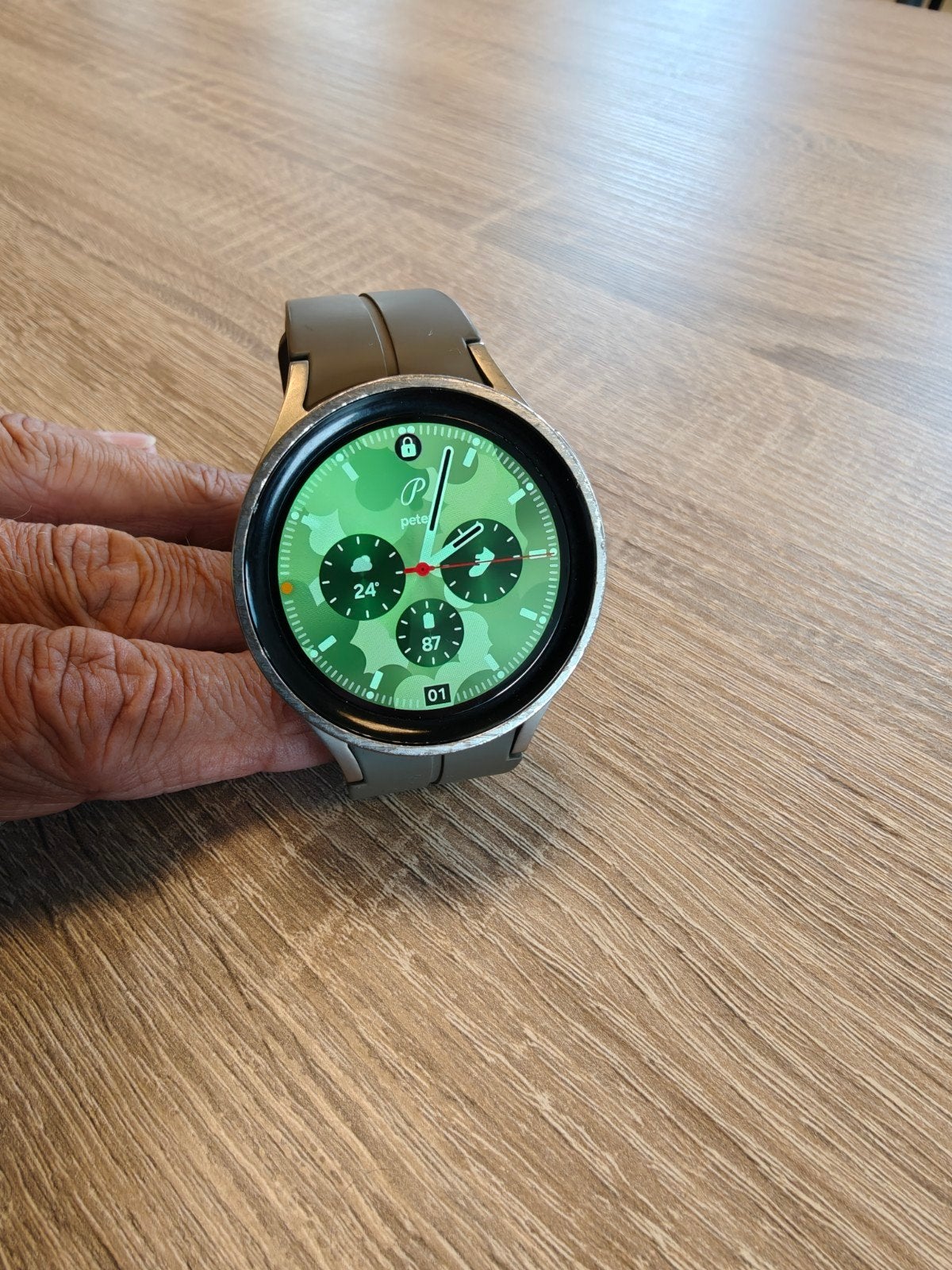 Samsung Galaxy Watch 5 Pro, Samsung ⌚️, Ophalen of Verzenden, Zo goed als nieuw, Afstand