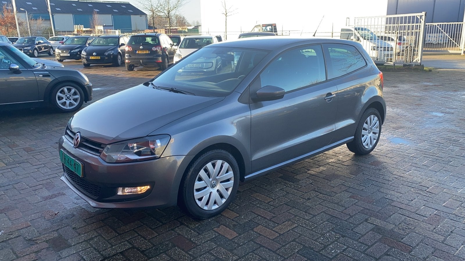 Volkswagen Polo Automaat DSG 2010 Grijs, Auto's, 40 €/maand, 4 cilinders, 1200 kg, 19 km/l