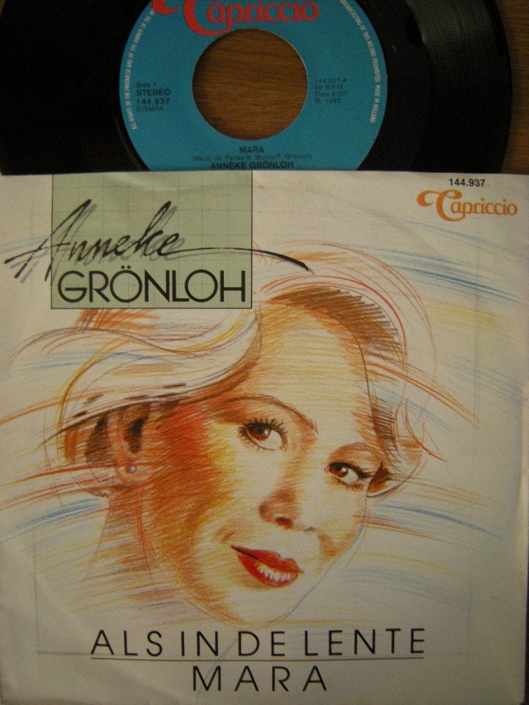 Anneke Grönloh (Als In De Lente), Gebruikt, 7 inch, Ophalen of Verzenden, Pop