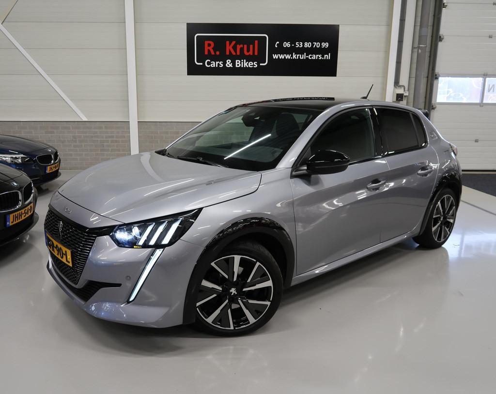 Peugeot 208 1.2 PureTech GT BTW Automaat 131pk App connect D, Stof, Gebruikt, Euro 6, 1199 cc