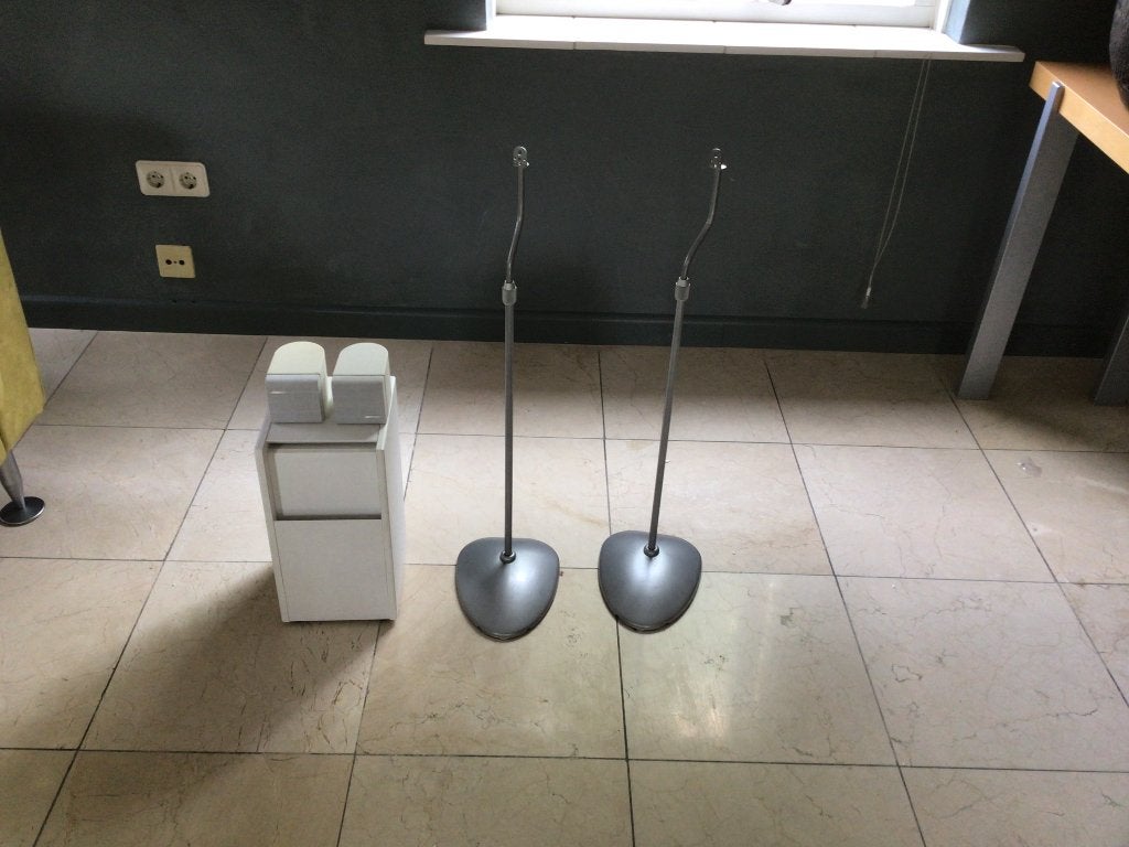 Set Bose speakers, Gebruikt, Inclusief standaarden, Speakerset, Ophalen of Verzenden