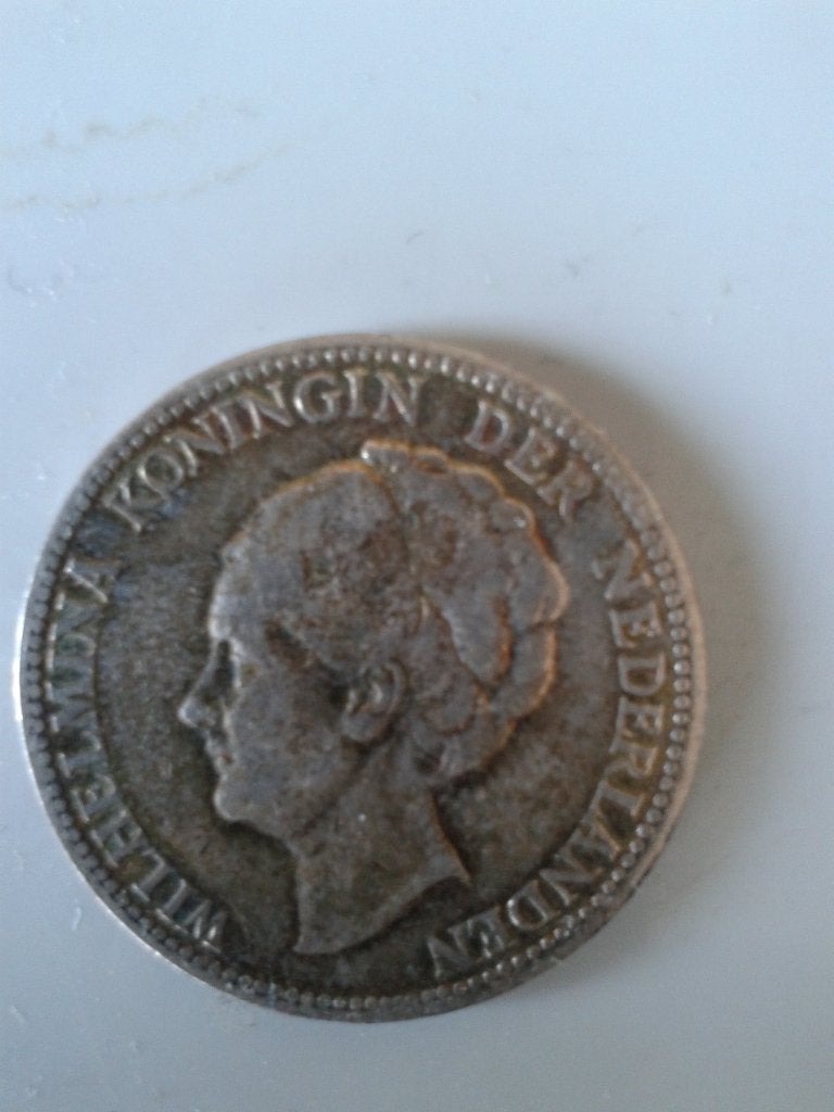 Zilveren Gulden Wilhelmina 1922 in een mooie staat, 1 gulden, Verzenden, Zilver, Koningin Wilhelmina