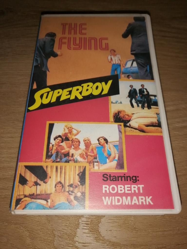 Betamax ex-rental - The Flying Superboy, Vanaf 16 jaar, Ophalen of Verzenden, Gebruikt, Horror