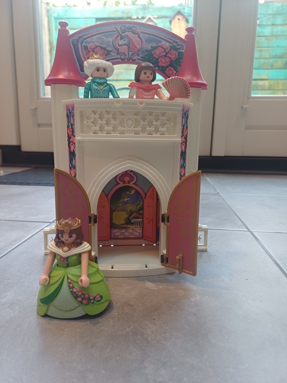 Playmobil prinsessen kasteel, Ophalen of Verzenden, Gebruikt
