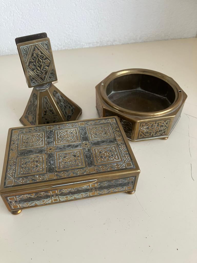 Antiek rokers set, Antiek en Kunst, Ophalen of Verzenden