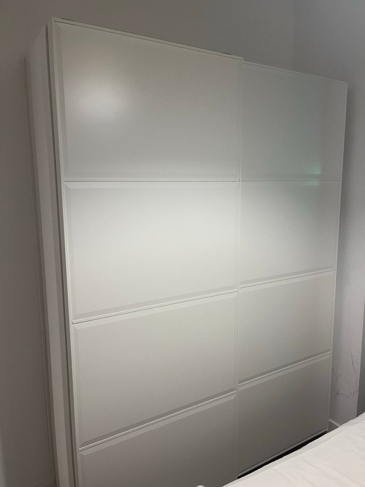 IKEA PAX kledingkast met schuifdeuren, Huis en Inrichting, Met plank(en), 100 tot 150 cm, 200 cm of meer, Ophalen of Verzenden