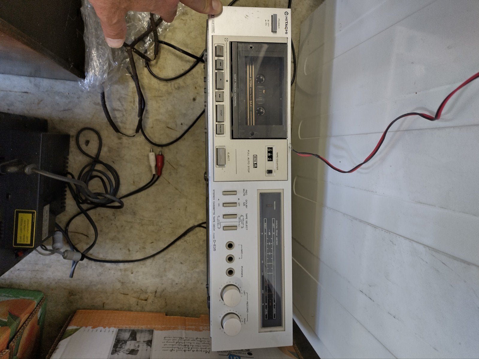 Hitachi cassette deck, Audio, Tv en Foto, Ophalen of Verzenden, Overige merken