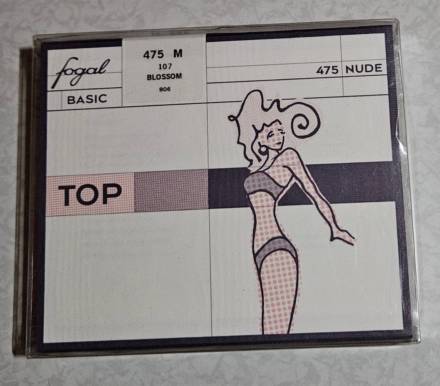 Fogal Basic Top 475 Nude - Maat M, Fogal, Verzenden, Beige, Hemd