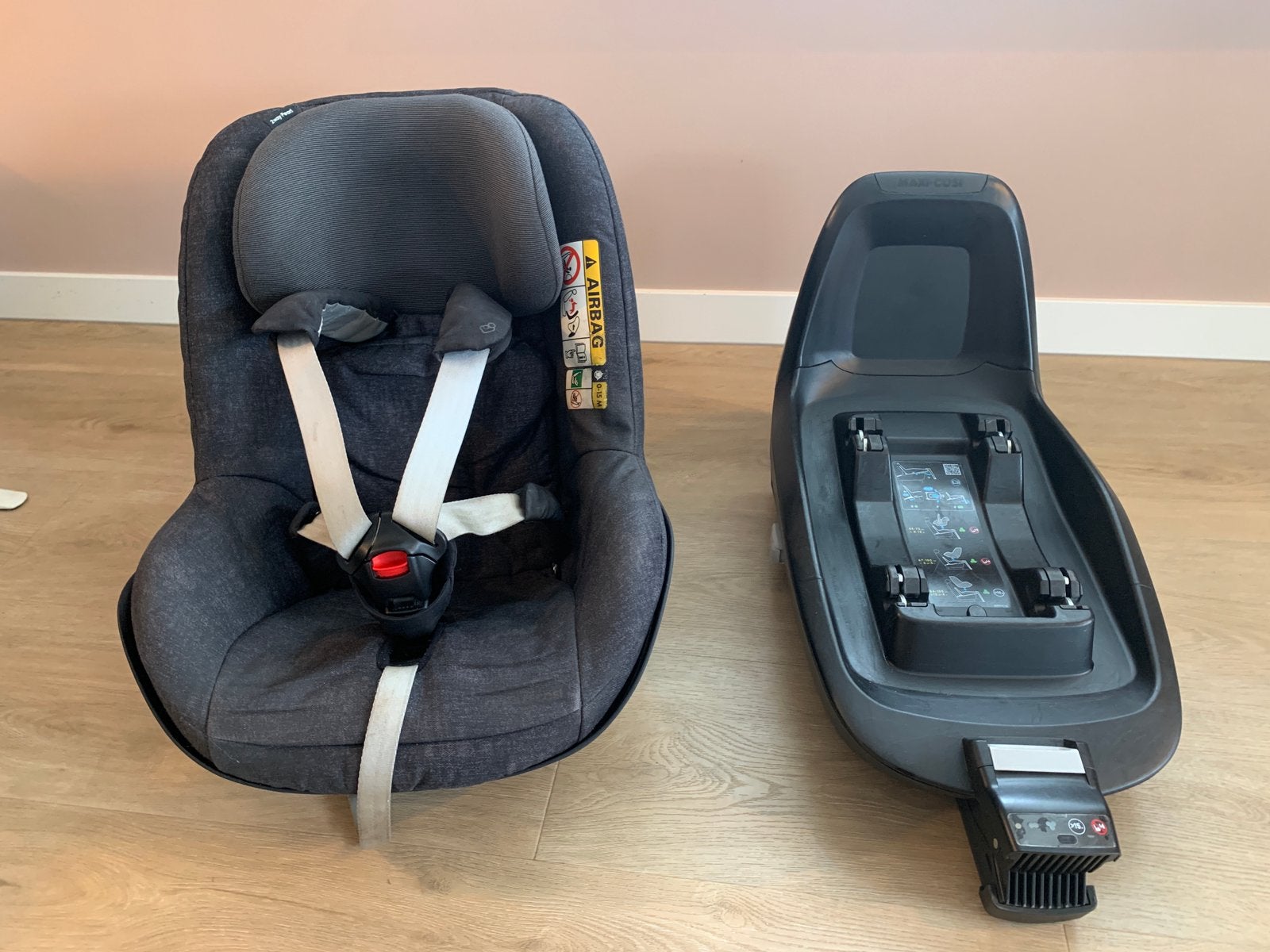Maxi-Cosi 2wayPearl autostoel & 2wayFix (Isofix base), Ophalen, Gebruikt, Maxi-Cosi, Isofix