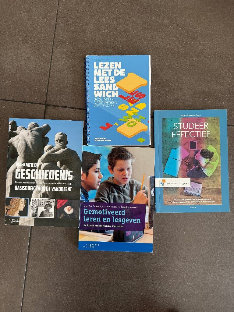 HBO boekenpakket leraar Geschiedenis, Gelezen, Geschiedenis, Diverse auteurs, Ophalen of Verzenden