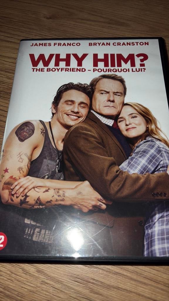 Why Him? / The Boyfriend met James Franco en Bryan Cranston., Vanaf 16 jaar, Ophalen of Verzenden, Zo goed als nieuw, Actiekomedie