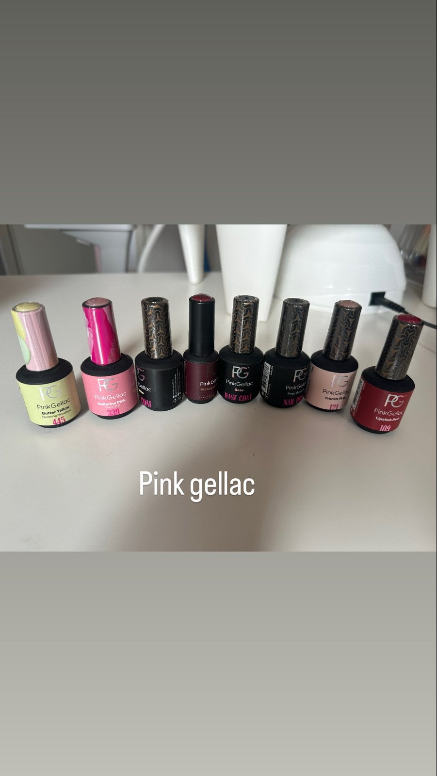 Complete nagelset: Gellak, acryl en accessoires, Ophalen of Verzenden, Zo goed als nieuw, Verzorging