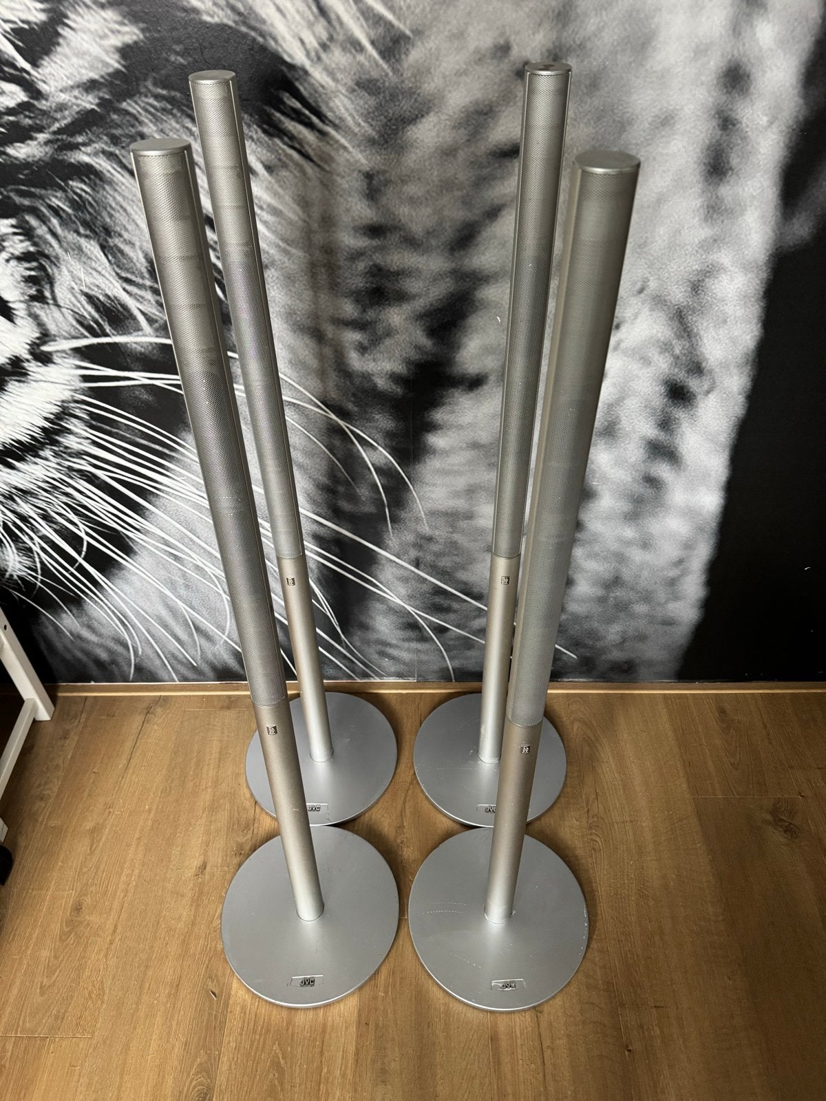 JVC Surround Speakers - 4 stuks, Audio, Tv en Foto, Luidsprekers, Ophalen, Gebruikt, JVC, Minder dan 60 watt