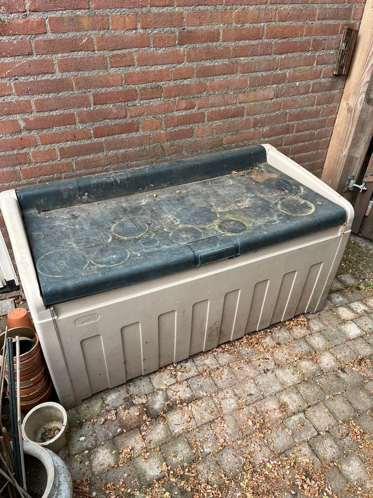 Tuin opslagbag, Tuin en Terras, Ophalen, Gebruikt, Kunststof, Overige typen