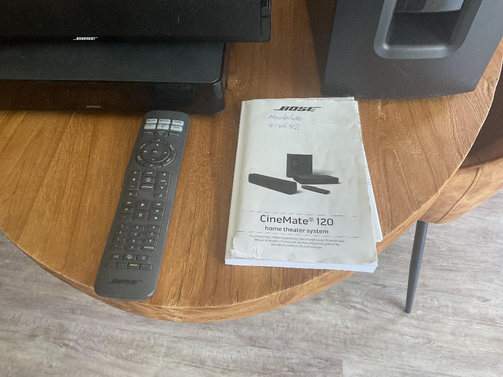 Böse cinemate 120 home theater systeem, Audio, Tv en Foto, Overige systemen, Zo goed als nieuw, Overige spelers, 40 tot 70 watt