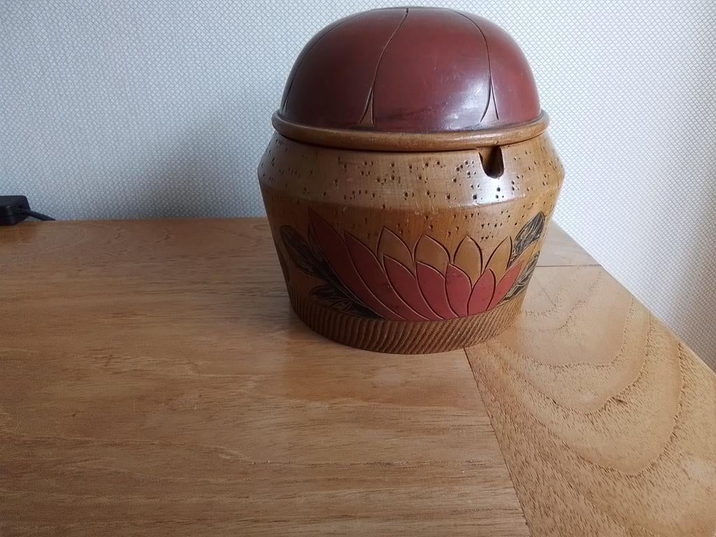 Amsterdamse School kluwenhouder wolpot, Antiek en Kunst, Curiosa en Brocante, Ophalen of Verzenden