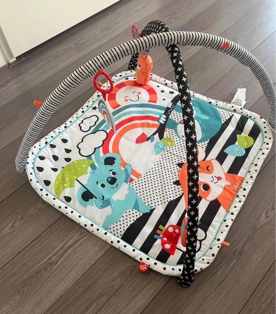 Babygym fisher price, Kinderen en Baby's, Speelgoed | Babyspeelgoed, Ophalen, Gebruikt, Babygym, Met geluid