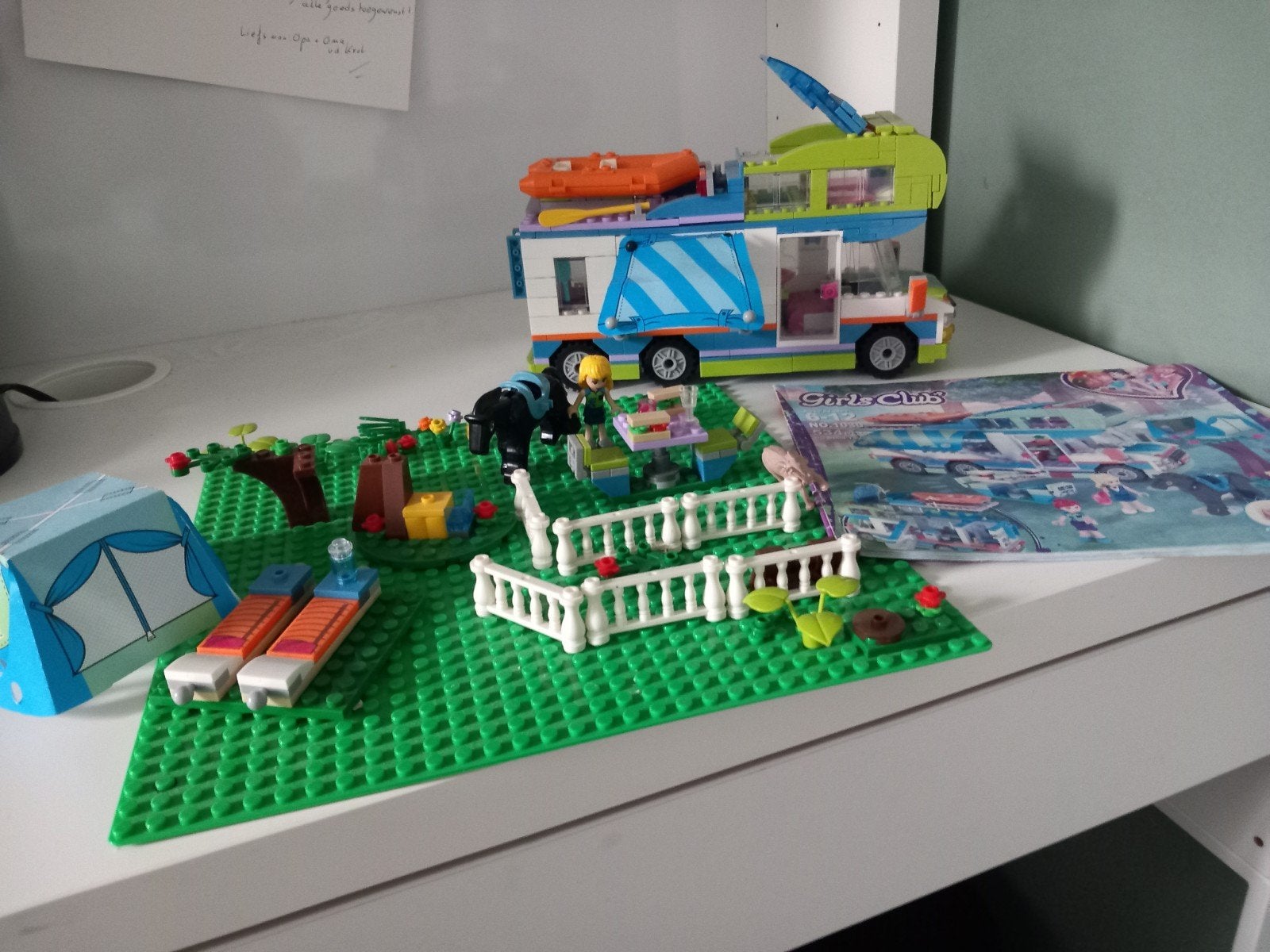 Neplego, camper "Lego Friends", Ophalen of Verzenden, Gebruikt