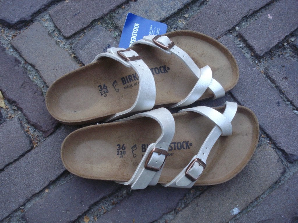 BIRKENSTOCK MAYARI 36 NIEUW GRATIS VERZENDING PER POST, Slippers, Verzenden, Wit, Nieuw