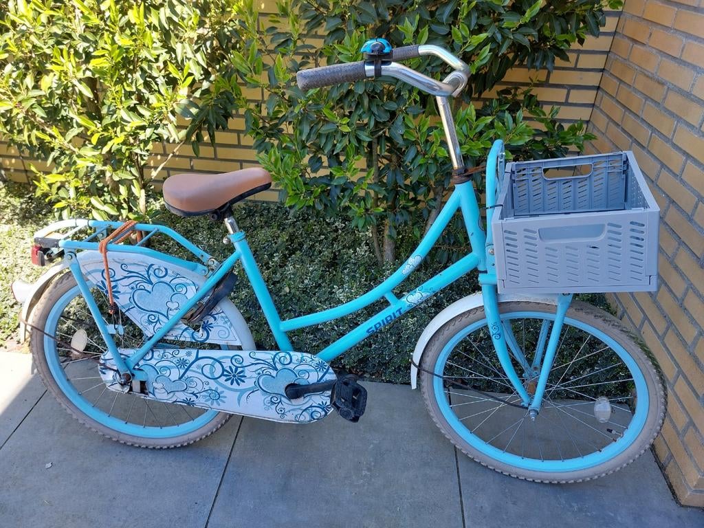 Meisjes [oma]fiets wielmaat 22 inch, Fietsen en Brommers, Ophalen, Gebruikt, 22 inch